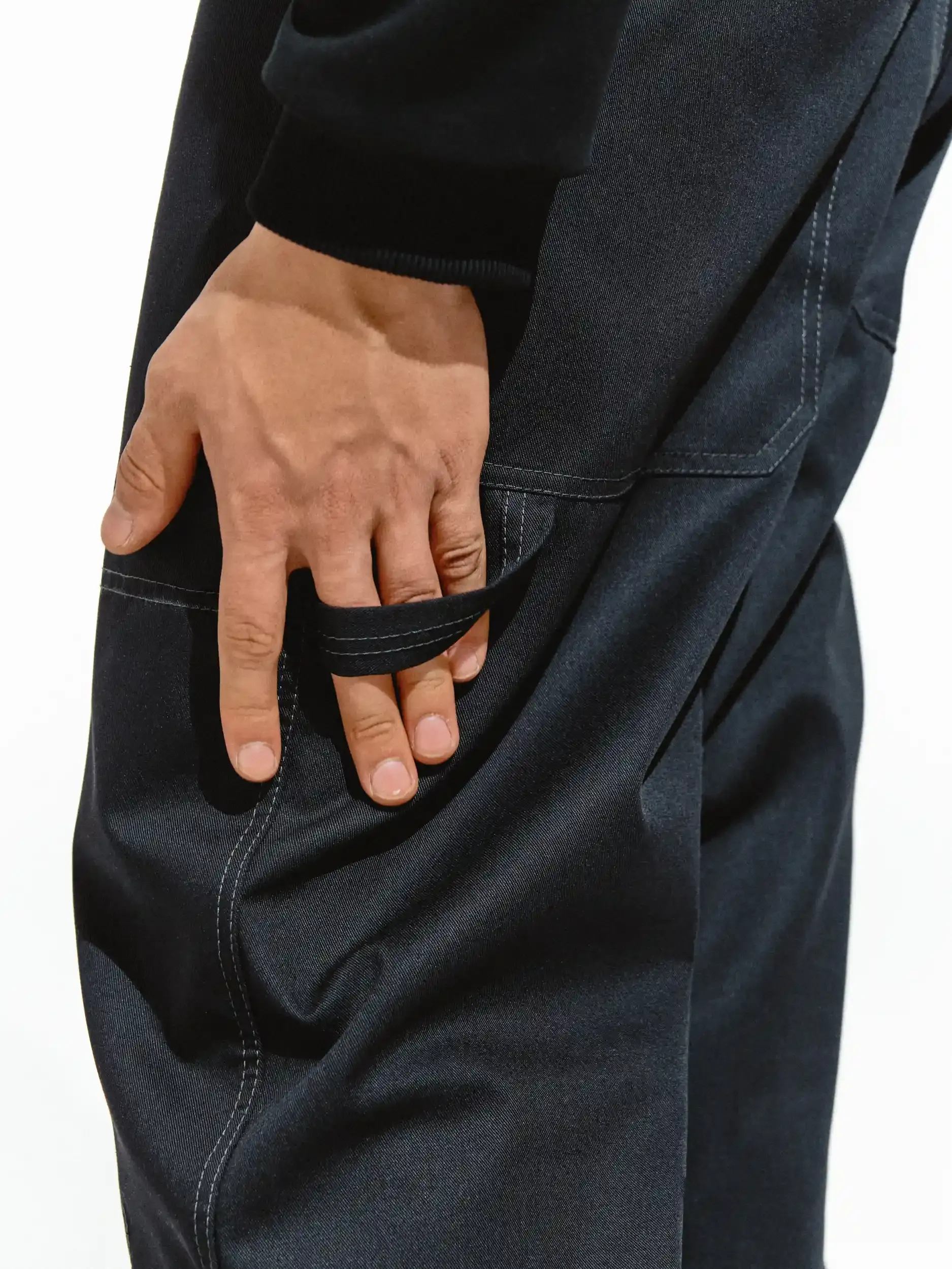 Полукомбинезон "Комбо" черный - изображение №8